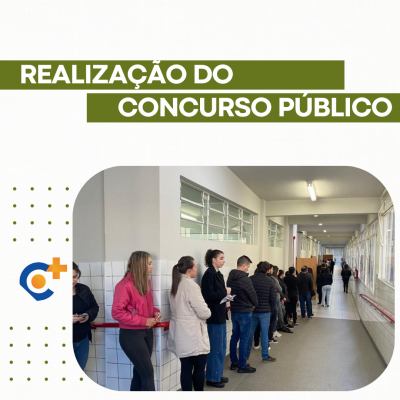 REALIZAÇÃO DO CONCURSO PÚBLICO
