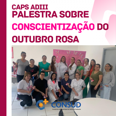 Palestra sobre prevenção ao Cãncer de Mamas e Colo de Útero