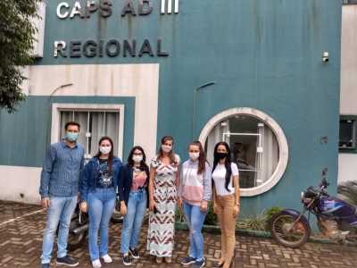 CAPS AD III recebe visita do Municipio de AMPERE 