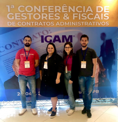 SERVIDORES DO CONSUD PARTICIPAM DA 1ª CONFERÊNCIA DE GESTORES E FISCAIS DE CONTRATOS ADMINISTRATIVOS EM FOZ DO IGUAÇU