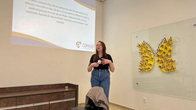 PALESTRA SOBRE SAÚDE MENTAL MARCA SETEMBRO AMARELO NO CONSUD