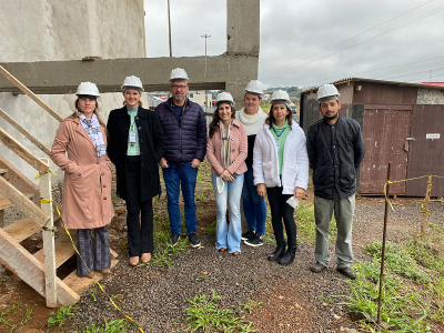 Visita à obra do Hospital Intermunicipal 